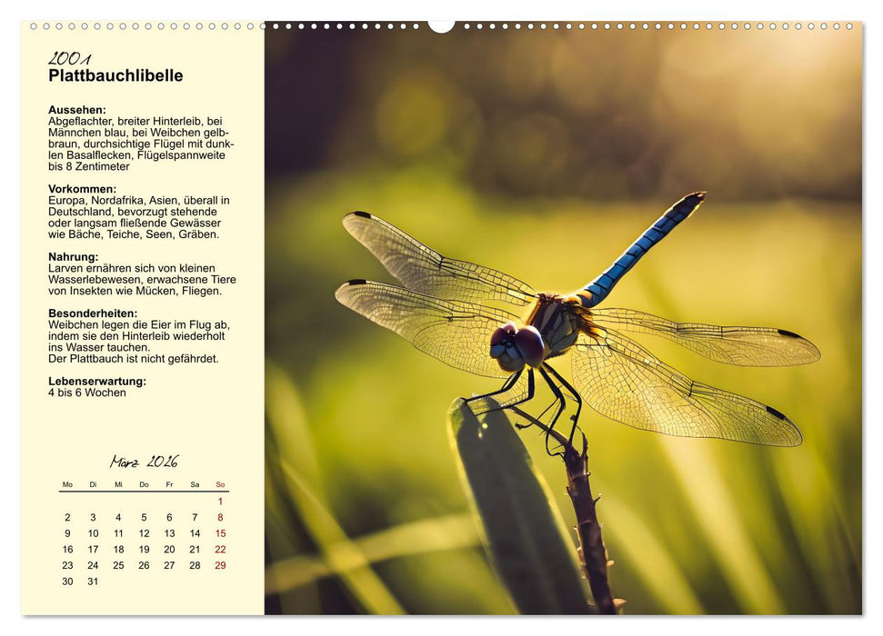 Insekt des Jahres (CALVENDO Wandkalender 2026)