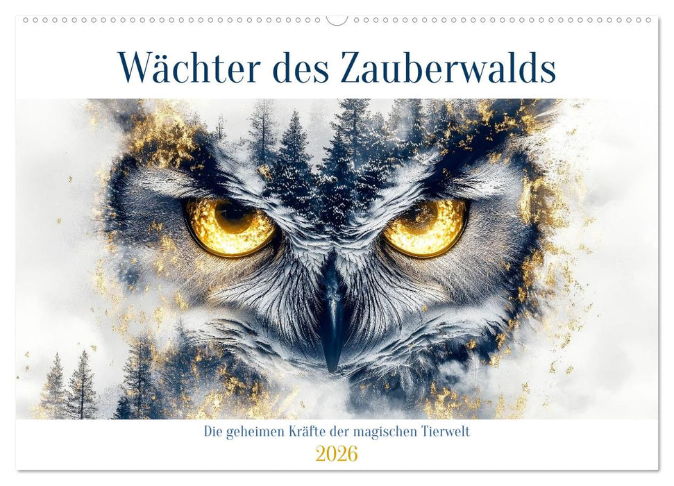 Wächter des Zauberwaldes (CALVENDO Wandkalender 2026)