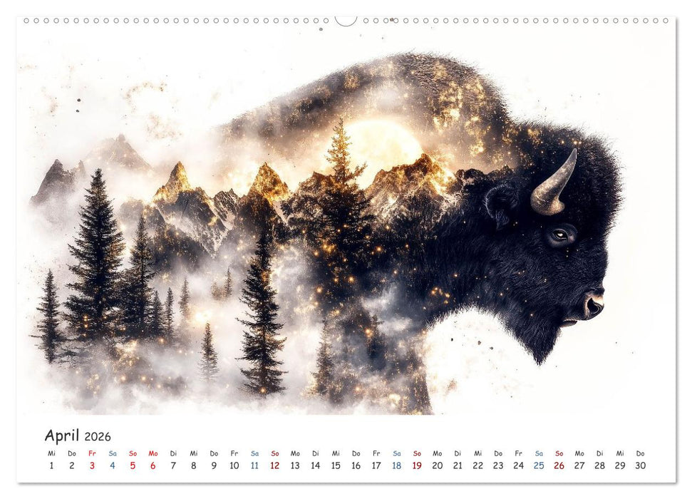 Wächter des Zauberwaldes (CALVENDO Wandkalender 2026)