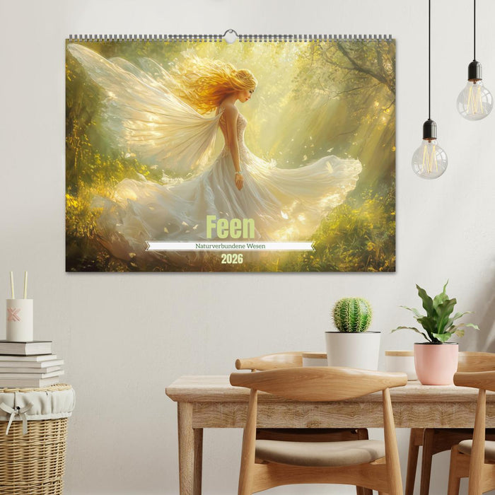 Feen - Naturverbundene Wesen (CALVENDO Wandkalender 2026)