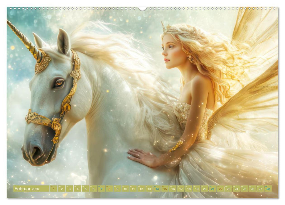 Feen - Naturverbundene Wesen (CALVENDO Wandkalender 2026)