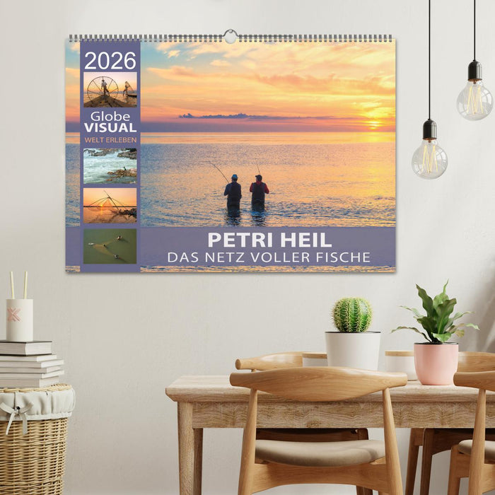 PETRI HEIL - Das Netz voller Fische (CALVENDO Wandkalender 2026)
