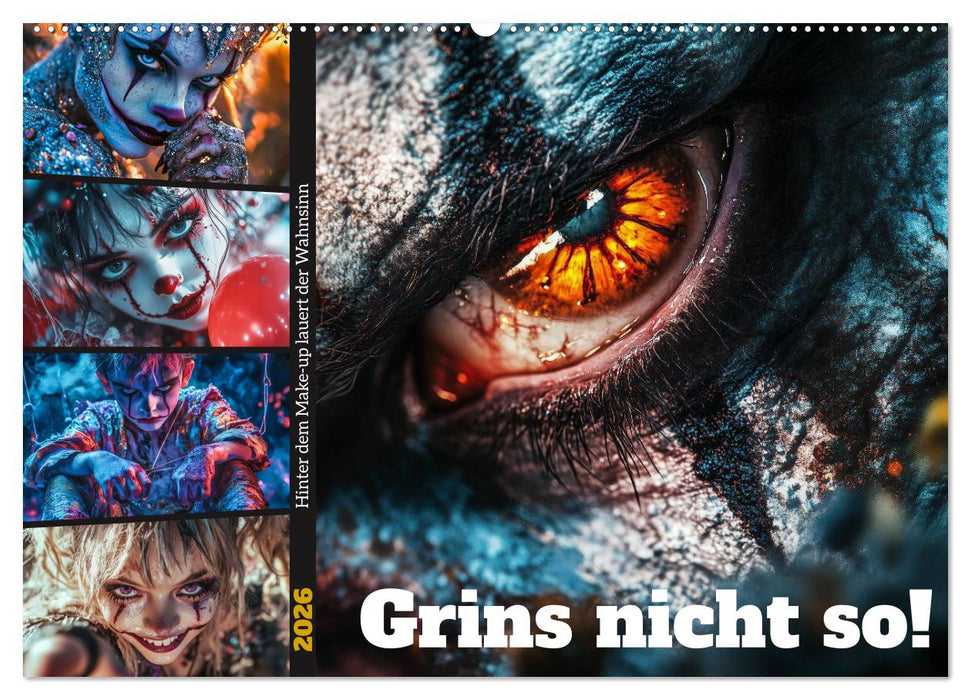 Grins nicht so ! (CALVENDO Wandkalender 2026)
