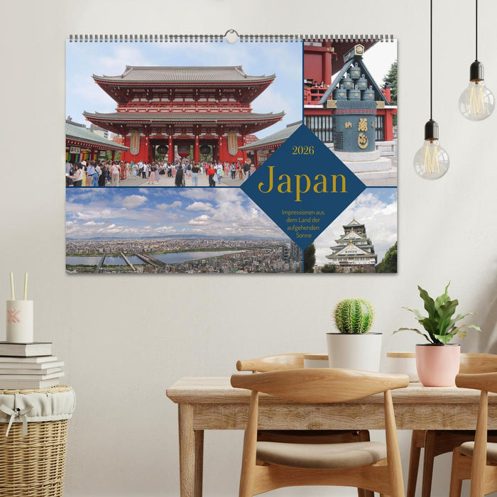 Japan - Impressionen aus dem Land der aufgehenden Sonne (CALVENDO Wandkalender 2026)
