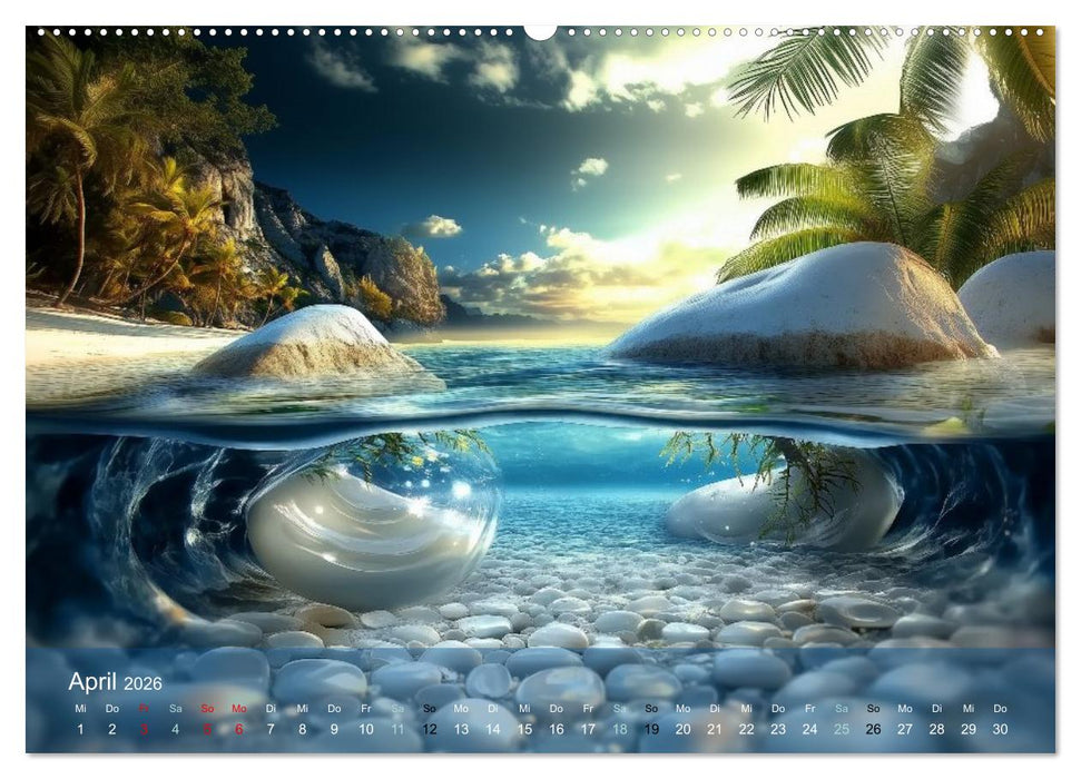 Wasserspiegelwelt (CALVENDO Premium Wandkalender 2026)