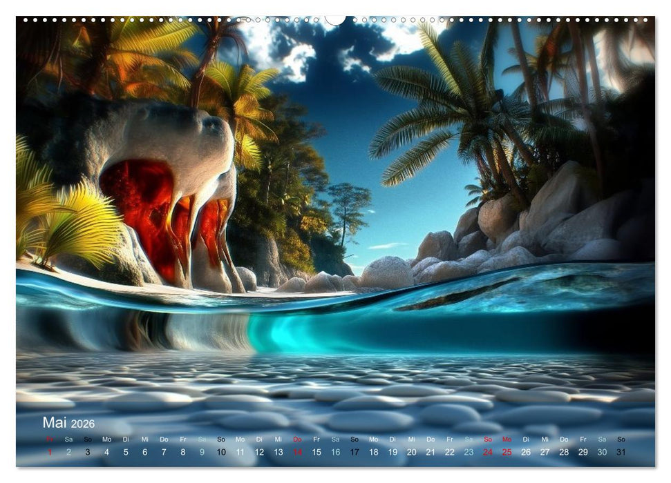 Wasserspiegelwelt (CALVENDO Premium Wandkalender 2026)