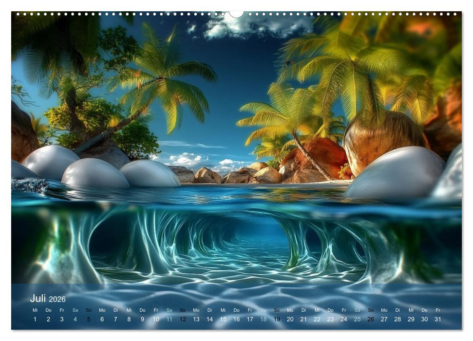 Wasserspiegelwelt (CALVENDO Premium Wandkalender 2026)