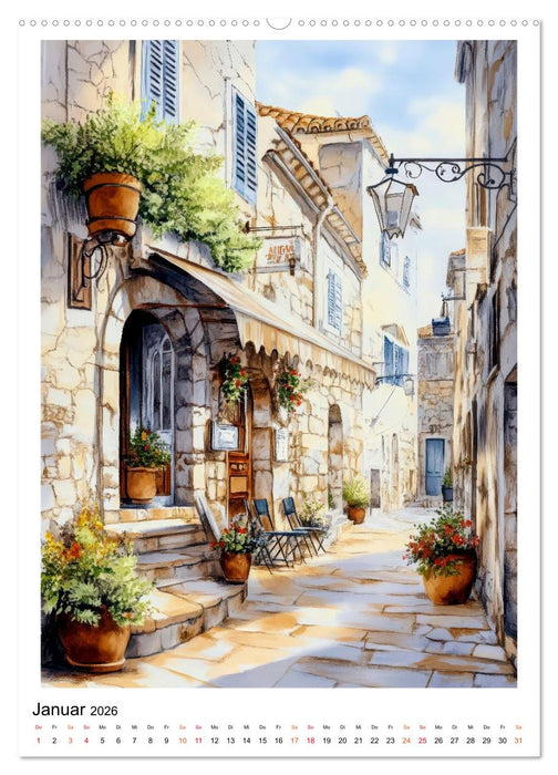 Kroatien - Natur, Städte, Lebensgefühl (CALVENDO Premium Wandkalender 2026)