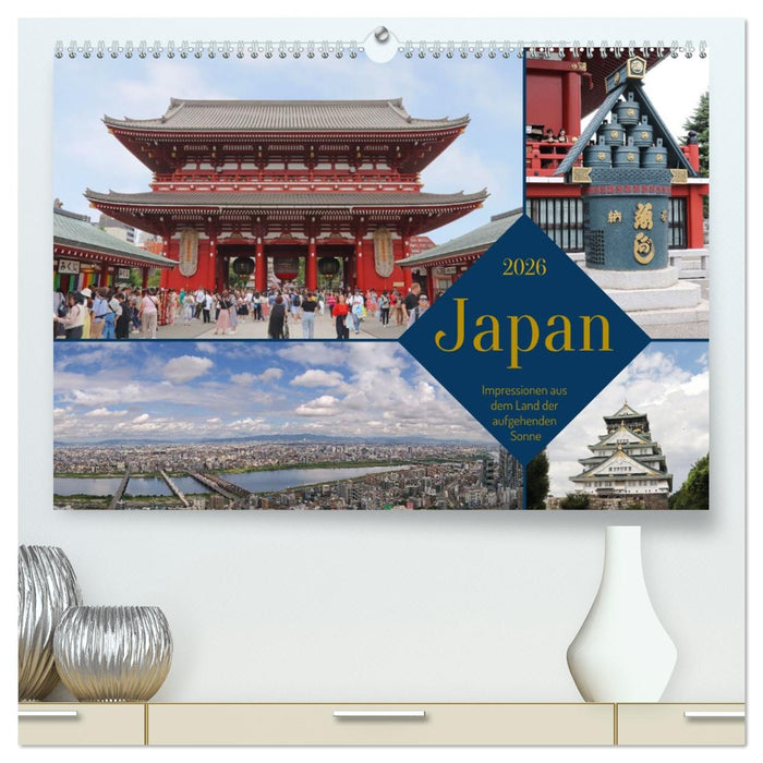 Japan - Impressionen aus dem Land der aufgehenden Sonne (CALVENDO Premium Wandkalender 2026)