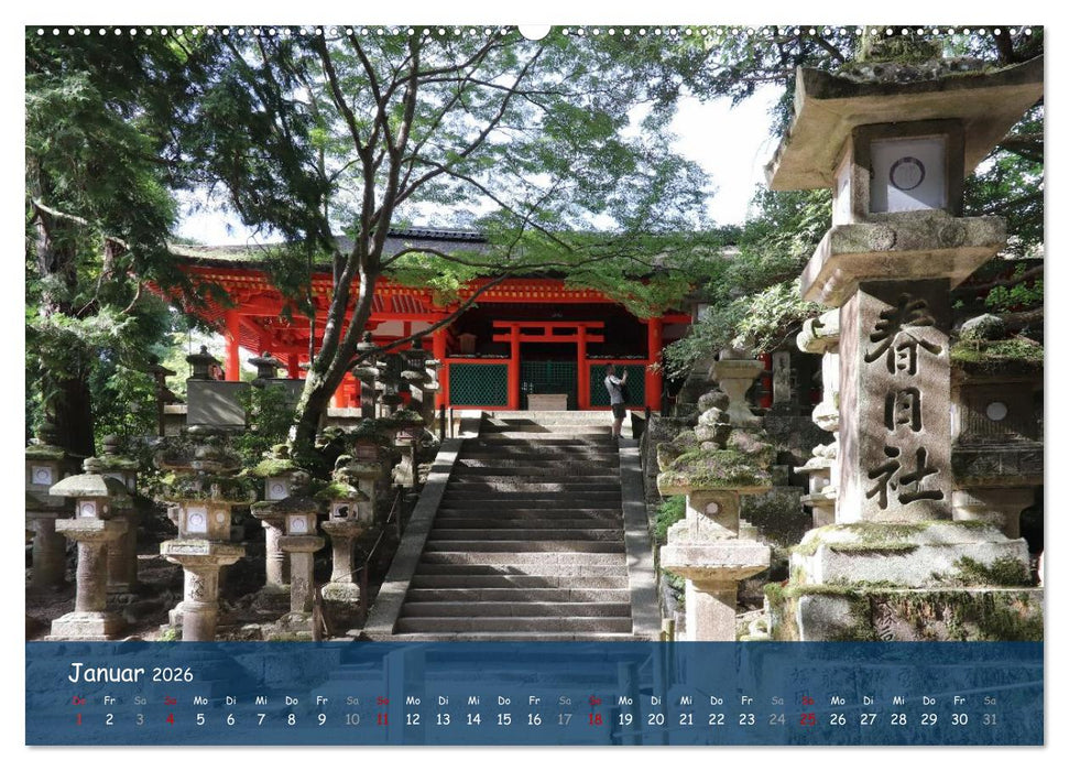 Japan - Impressionen aus dem Land der aufgehenden Sonne (CALVENDO Premium Wandkalender 2026)