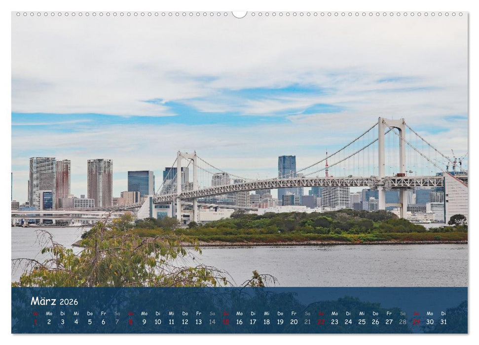 Japan - Impressionen aus dem Land der aufgehenden Sonne (CALVENDO Premium Wandkalender 2026)
