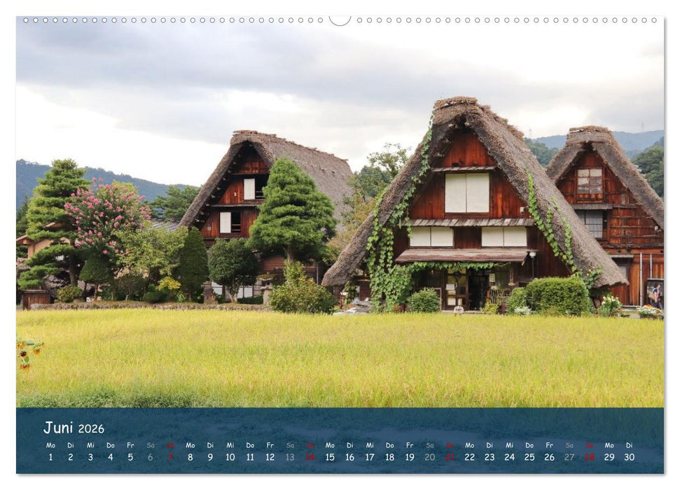 Japan - Impressionen aus dem Land der aufgehenden Sonne (CALVENDO Premium Wandkalender 2026)