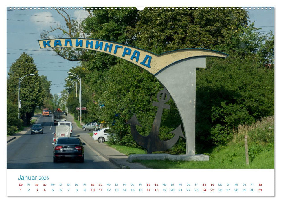 Kaliningrad - Königsberg (CALVENDO Premium Wandkalender 2026)