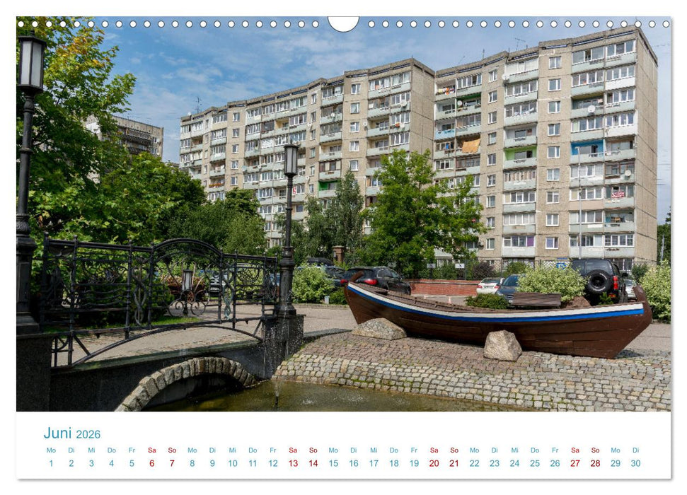 Kaliningrad - Königsberg (CALVENDO Wandkalender 2026)