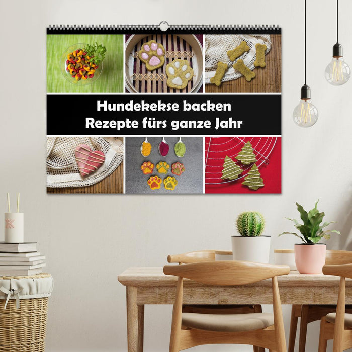 Hundekekse backen - Rezepte fürs ganze Jahr (CALVENDO Wandkalender 2026)