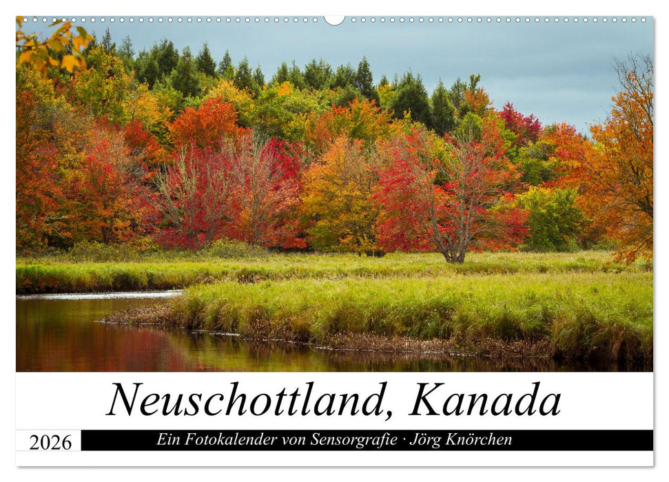 Neuschottland, Kanada (CALVENDO Wandkalender 2026)