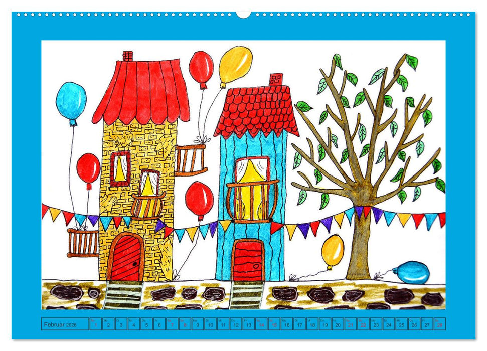 Wohnen mit Charme (CALVENDO Premium Wandkalender 2026)