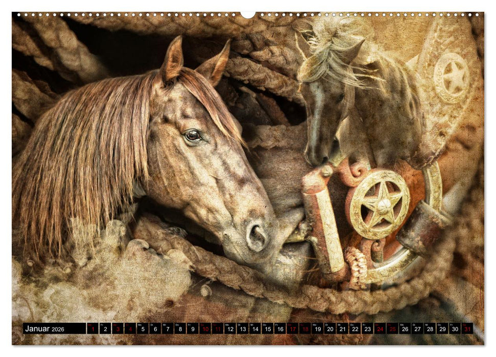 Magie Wilder Westen (CALVENDO Premium Wandkalender 2026)