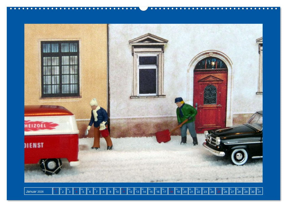 Die Welt der kleinen Autos (CALVENDO Premium Wandkalender 2026)