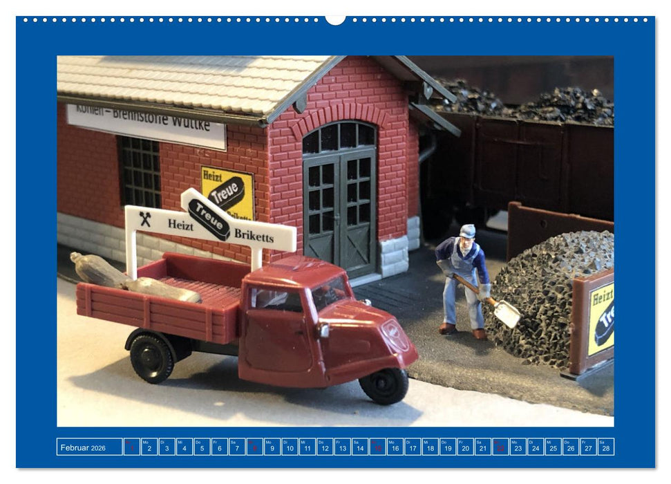 Die Welt der kleinen Autos (CALVENDO Premium Wandkalender 2026)