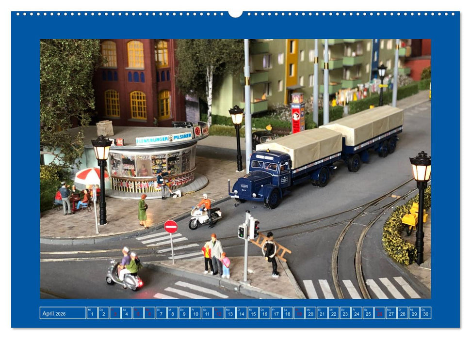 Die Welt der kleinen Autos (CALVENDO Premium Wandkalender 2026)