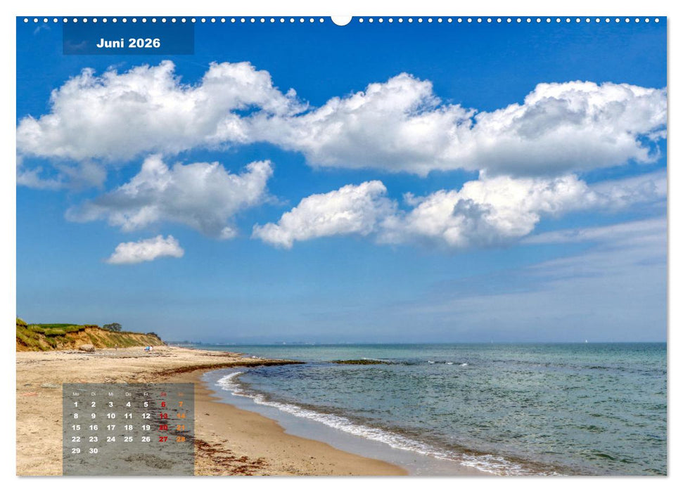 An der Ostseeküste - Deutschlands schönste Seite (CALVENDO Premium Wandkalender 2026)