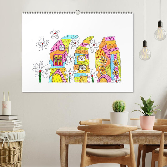 Wohnen mit Charme (CALVENDO Wandkalender 2026)