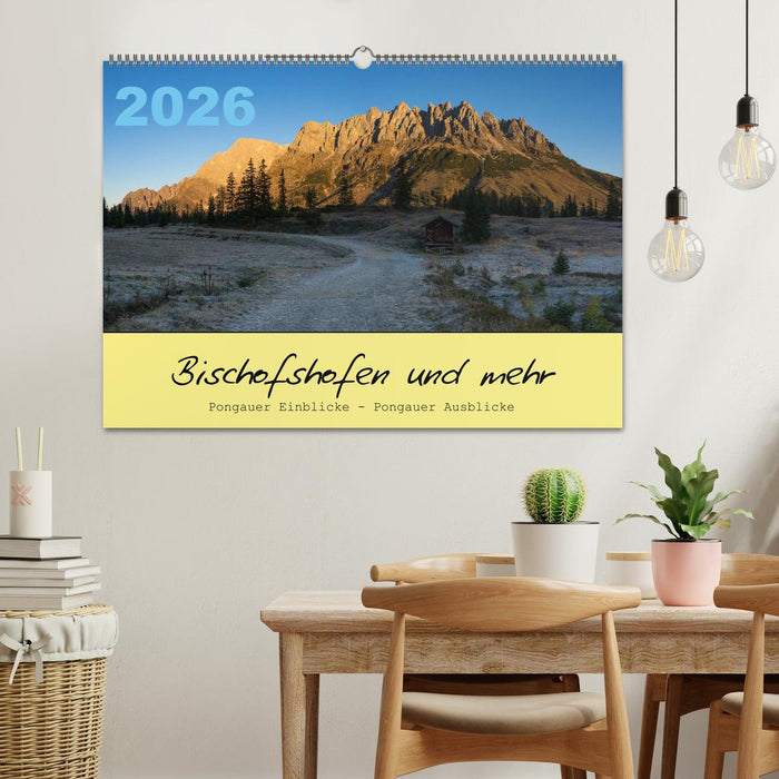 Bischofshofen & mehr (CALVENDO Wandkalender 2026)