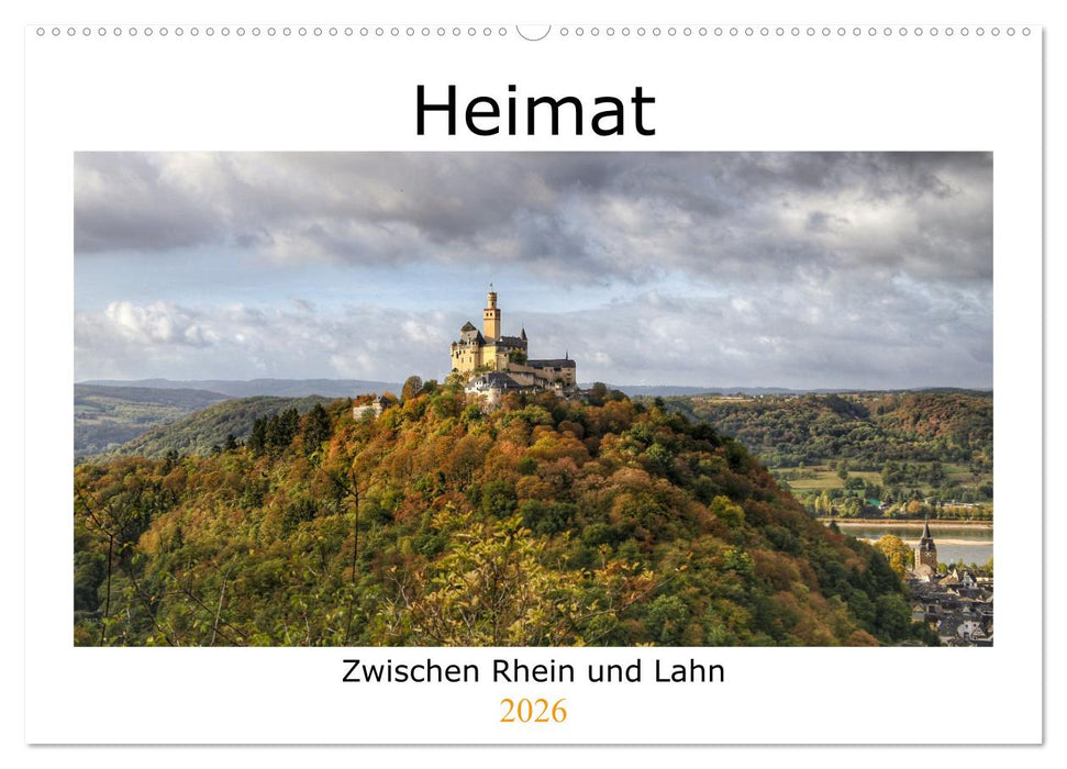Heimat - Zwischen Rhein und Lahn (CALVENDO Wandkalender 2026)