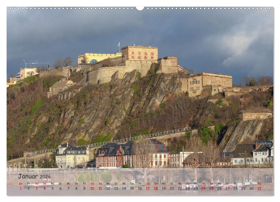 Heimat - Zwischen Rhein und Lahn (CALVENDO Wandkalender 2026)