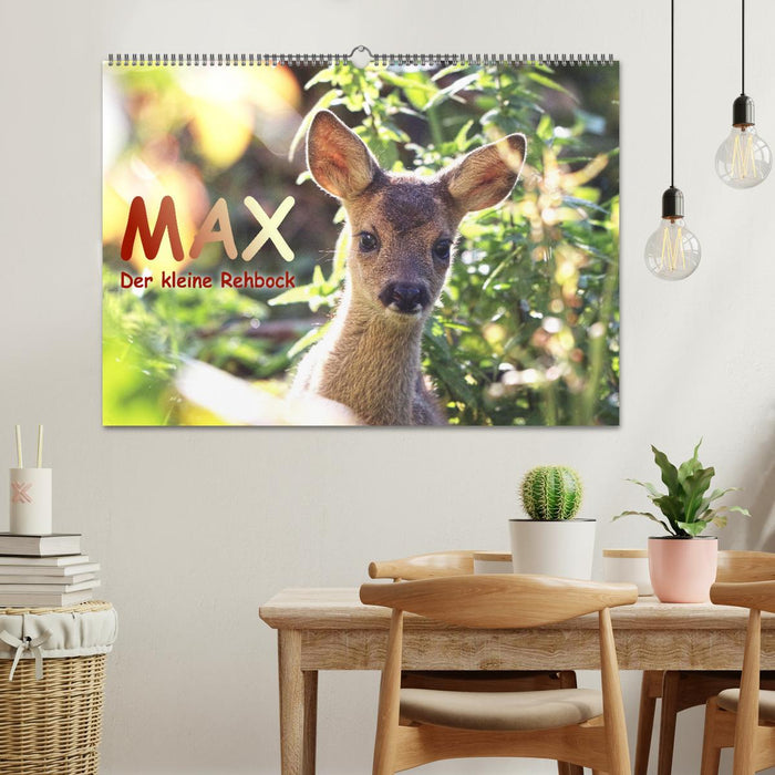 Max, der kleine Rehbock (CALVENDO Wandkalender 2026)