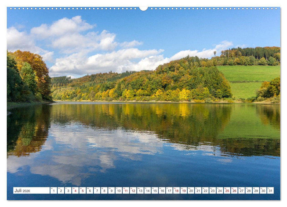 Nordrhein-Westfalen - Das Sauerland (CALVENDO Premium Wandkalender 2026)