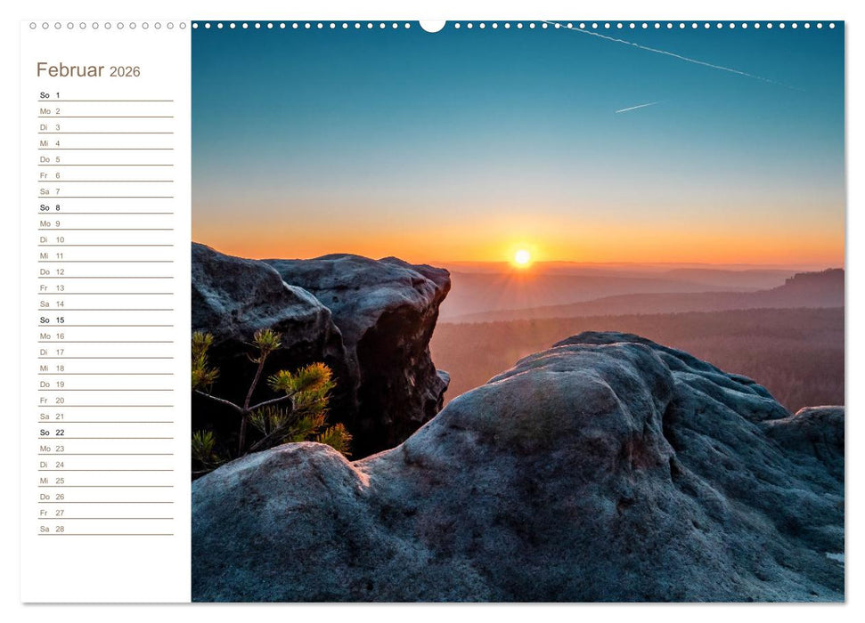 Sächsische Schweiz - Wenn das Gute liegt so nah (CALVENDO Premium Wandkalender 2026)