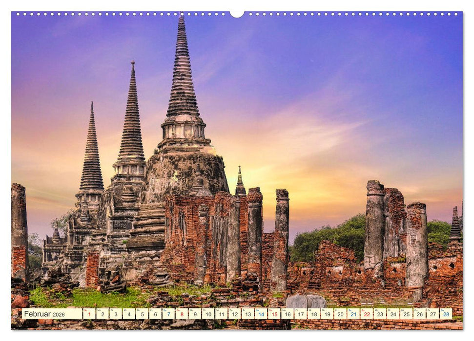 Sehnsucht nach Thailand (CALVENDO Wandkalender 2026)