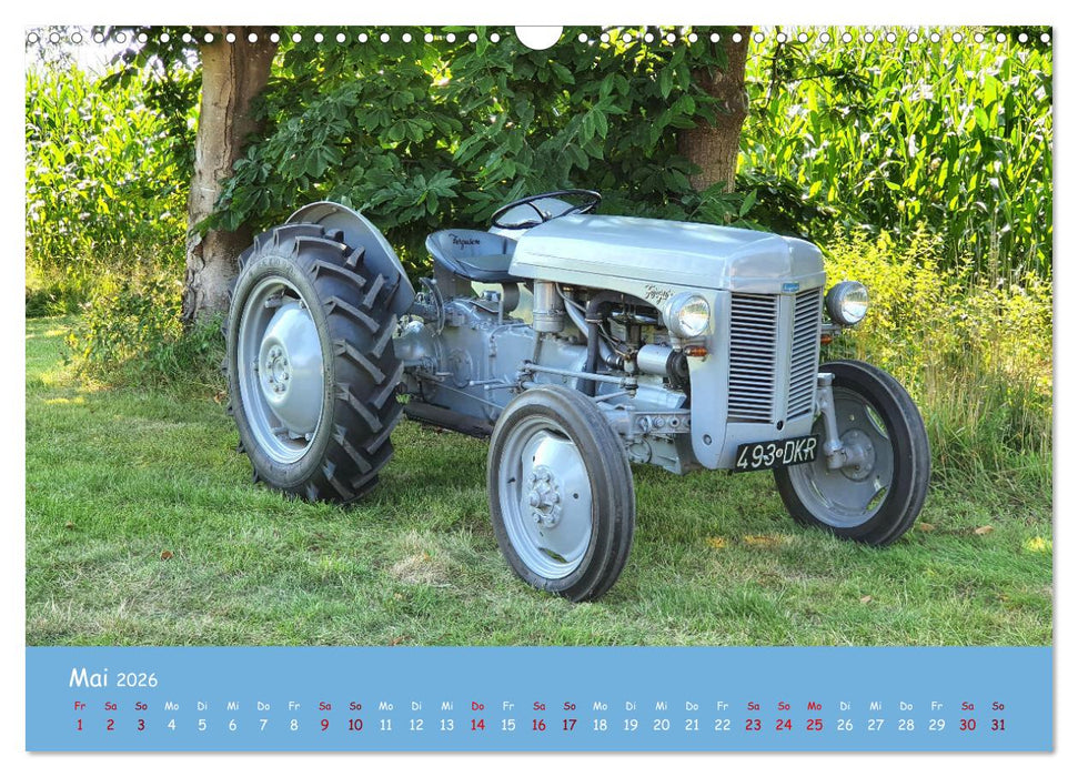 Historische Traktoren 2026 (CALVENDO Wandkalender 2026)