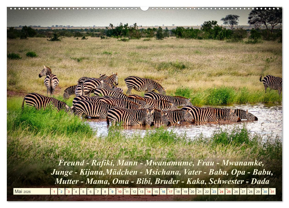 Jambo Kenya (CALVENDO Premium Wandkalender 2026)