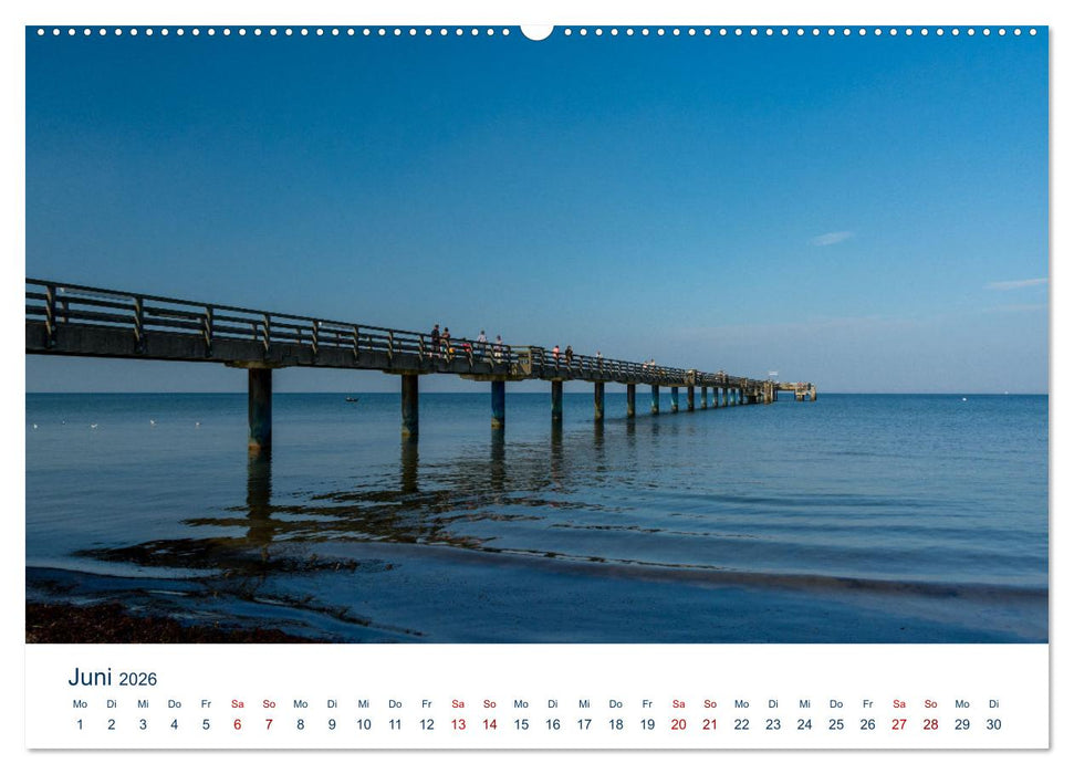 Boltenhagen und Strand (CALVENDO Wandkalender 2026)
