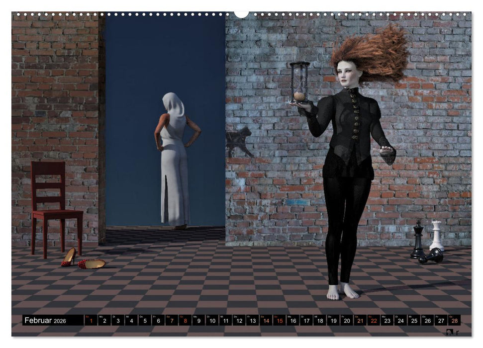 Theater paradox (CALVENDO Premium Wandkalender 2026)