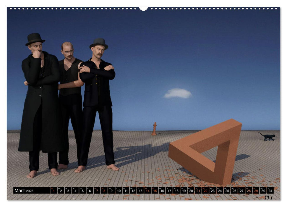 Theater paradox (CALVENDO Premium Wandkalender 2026)