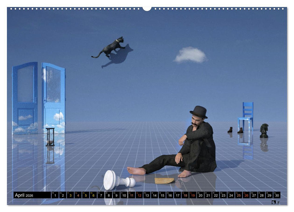 Theater paradox (CALVENDO Premium Wandkalender 2026)