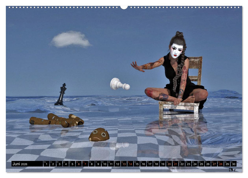 Theater paradox (CALVENDO Premium Wandkalender 2026)