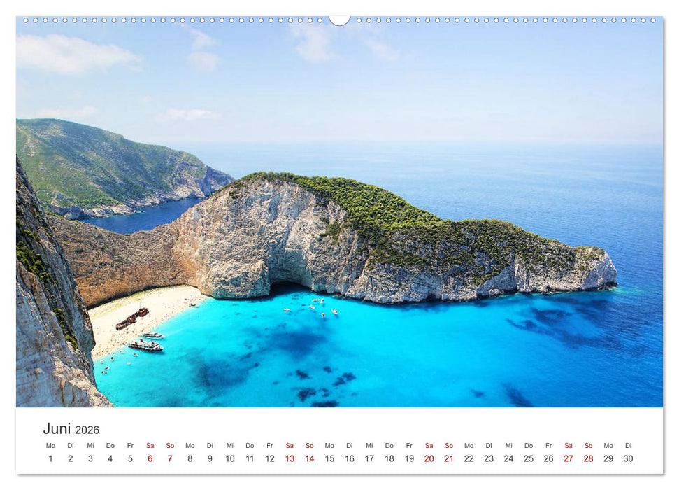 Griechenland - Eine Reise durch das Land der Antike. (CALVENDO Premium Wandkalender 2026)