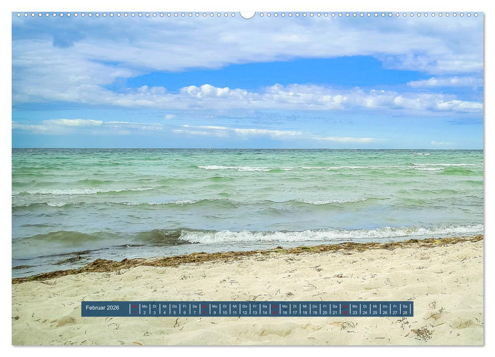 Insel Poel Kirchdorf und Umgebung (CALVENDO Premium Wandkalender 2026)