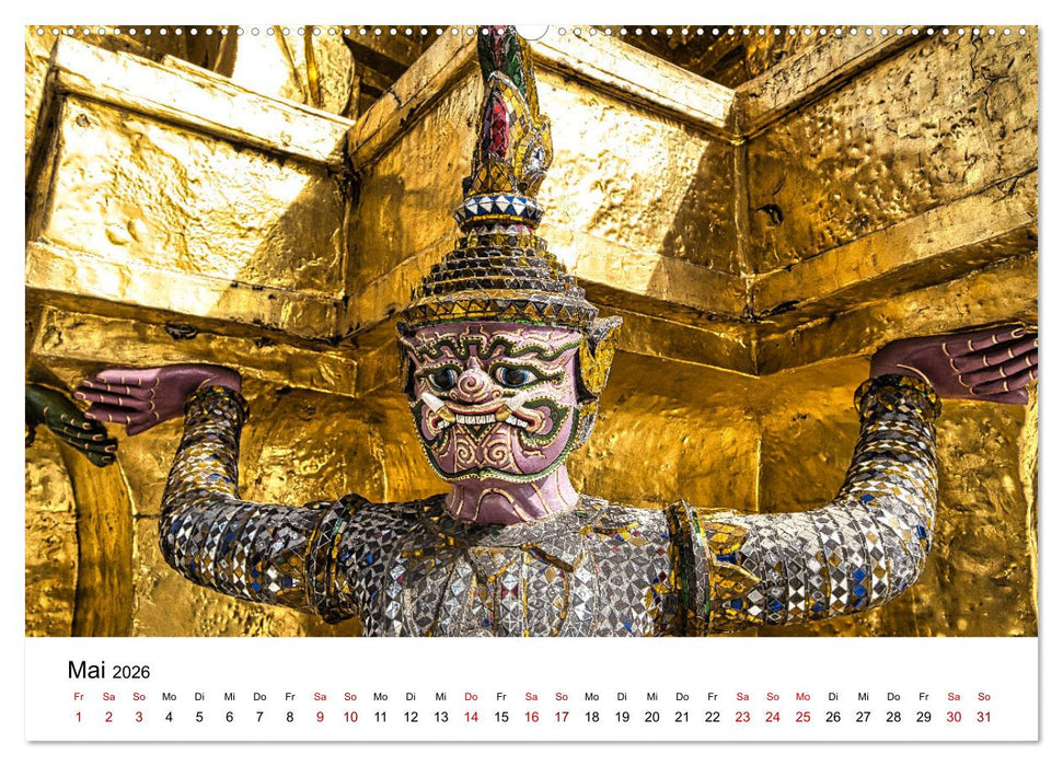 Traumhafte Orte in Thailand (CALVENDO Premium Wandkalender 2026)
