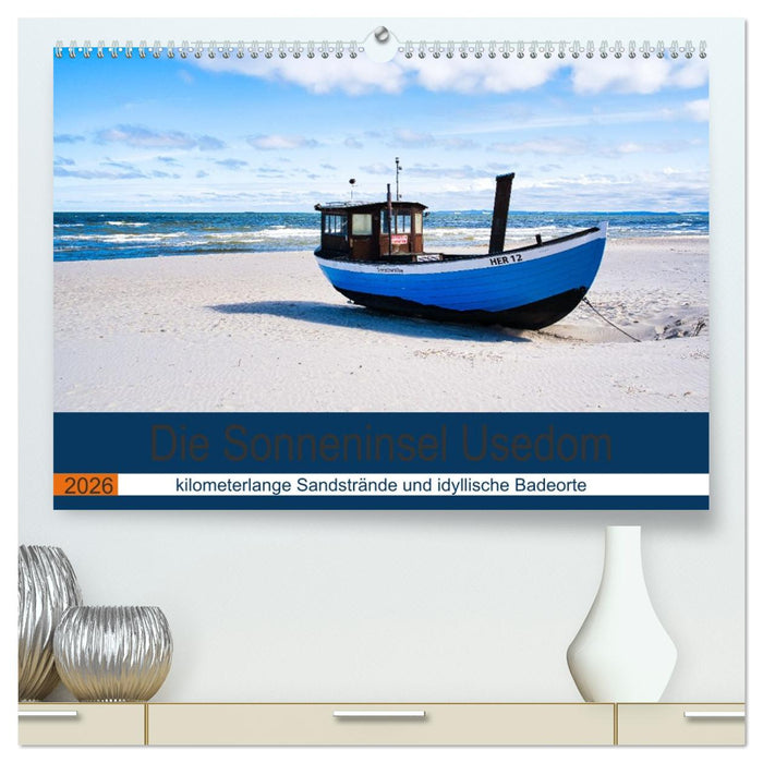 Die Sonneninsel Usedom (CALVENDO Premium Wandkalender 2026)