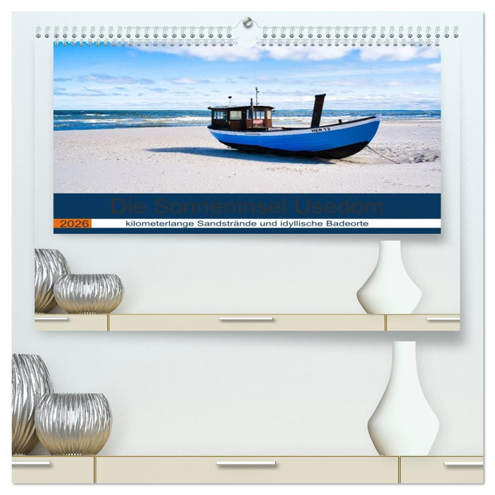 Die Sonneninsel Usedom (CALVENDO Premium Wandkalender 2026)