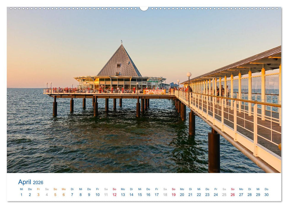 Die Sonneninsel Usedom (CALVENDO Premium Wandkalender 2026)