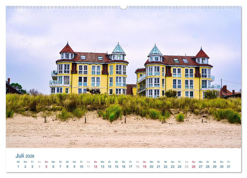 Die Sonneninsel Usedom (CALVENDO Premium Wandkalender 2026)