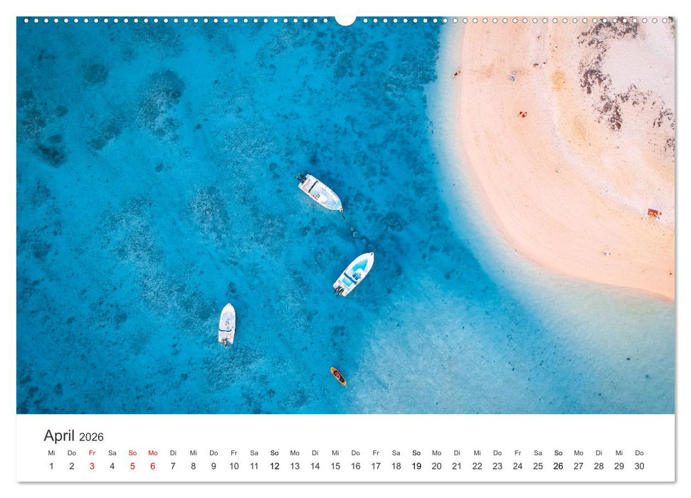 Traumhaftes Mauritius (CALVENDO Premium Wandkalender 2026)