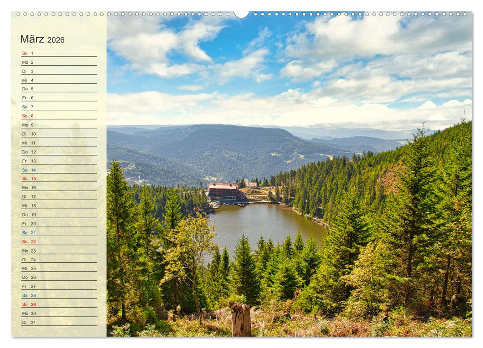 Schöne Orte in Deutschland (CALVENDO Wandkalender 2026)